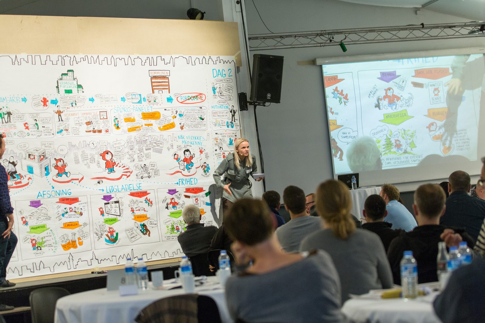 Ole presenting a keynote
